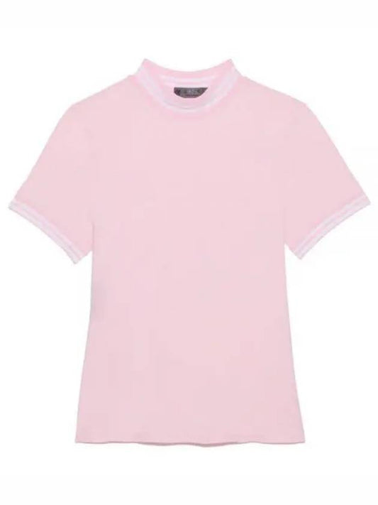 Women's Featherweight Mock Neck Golf Short Sleeve T-Shirt Blush - G/FORE - BALAAN 2