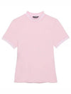 Women's Featherweight Mock Neck Golf Short Sleeve T-Shirt Blush - G/FORE - BALAAN 2