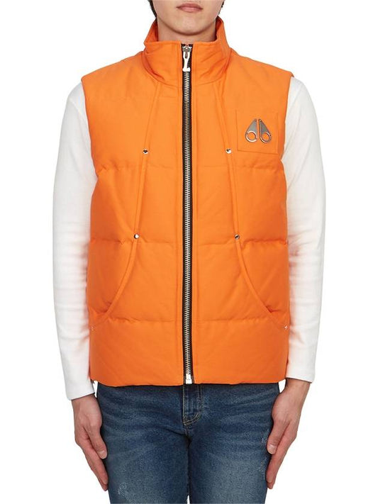 Logo Montreal Padded Vest Orange - MOOSE KNUCKLES - BALAAN 2