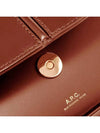 Betty Cross Bag Nut Brown - A.P.C. - BALAAN 5