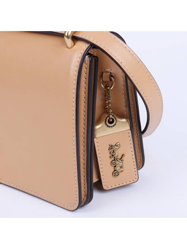 C gold logo beige bandit shoulder bag - COACH - BALAAN 5