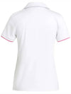 Women's Solange PK Shirt White - J.LINDEBERG - BALAAN 4