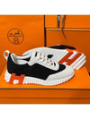 Bouncing Mesh Low Top Sneakers Noir Blanc - HERMES - BALAAN 6