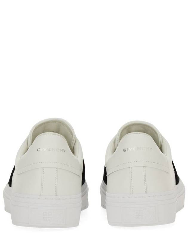 City Court Band Logo Low Top Sneakers White - GIVENCHY - BALAAN 4