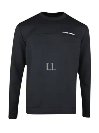 Jeff Crew Neck Sweater Black - J.LINDEBERG - BALAAN 2