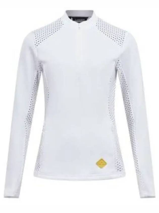 Betty Mid Layer Long Sleeve T-Shirt White - J.LINDEBERG - BALAAN 2