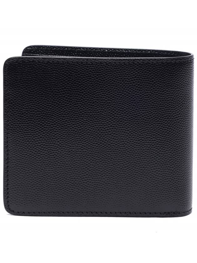 Heart Logo Half Wallet Black - AMI - BALAAN 5