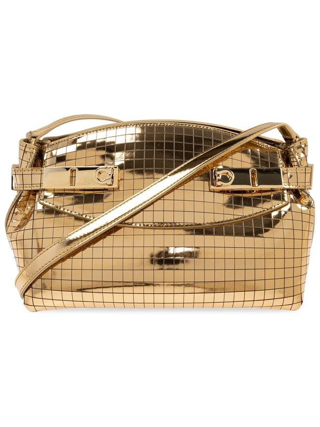 FERRAGAMO Shoulder Bag Hug Small, Women's, Gold - SALVATORE FERRAGAMO - BALAAN 1