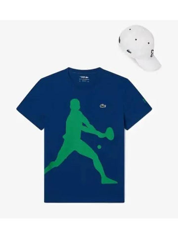 Novak hat t shirt set TH751654NHBM - LACOSTE - BALAAN 1