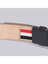 4 Bar Classic Grain Leather Belt Navy - THOM BROWNE - BALAAN 5