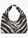 Zebra Leather The Sack Black White 2F4HSH023H04 005 - MARC JACOBS - BALAAN 2