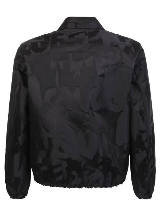 Logo Detailed Buttoned Jacket Black - ALEXANDER MCQUEEN - BALAAN 3