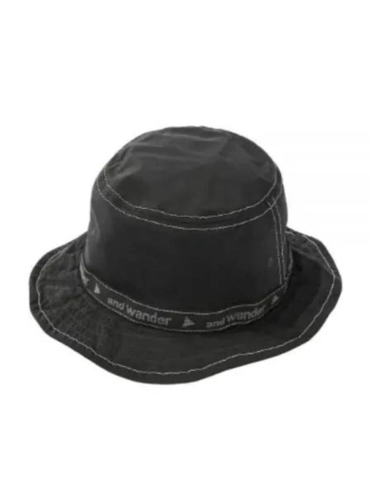 24 Jq Tape Hat Black 5744986230 010 - AND WANDER - BALAAN 1