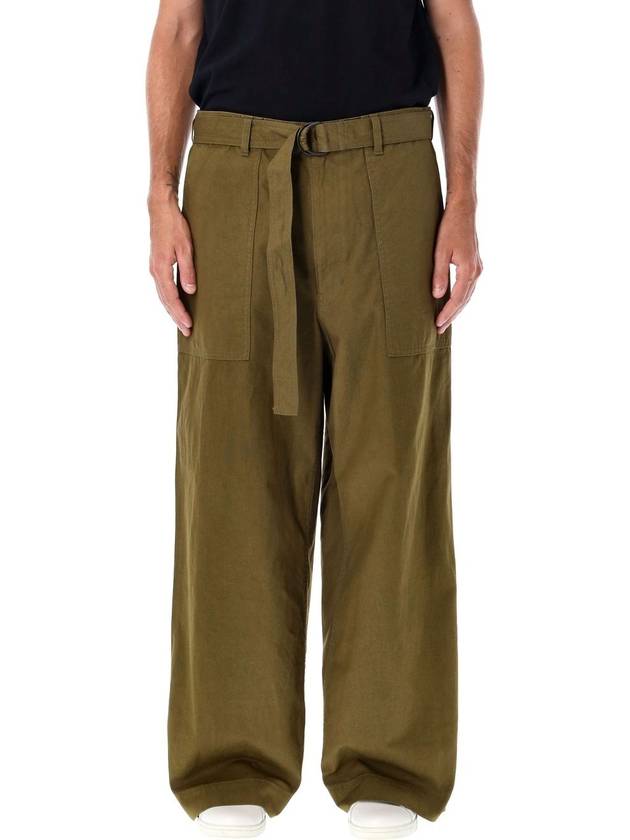 cargo straight pants green - COMME DES GARCONS - BALAAN 2