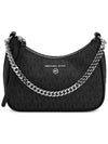 Jet Set Charm Small Logo Shoulder Bag Black - MICHAEL KORS - BALAAN 2