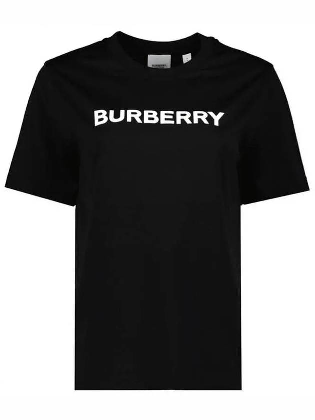 logo short sleeve t-shirt black - BURBERRY - BALAAN 2