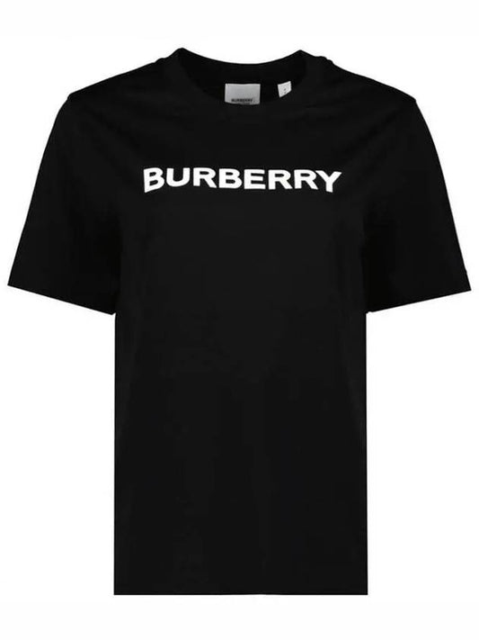 logo short sleeve t-shirt black - BURBERRY - BALAAN 2