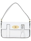 Bayswater Classic Smooth Leather Shoulder Bag White - MULBERRY - BALAAN 2