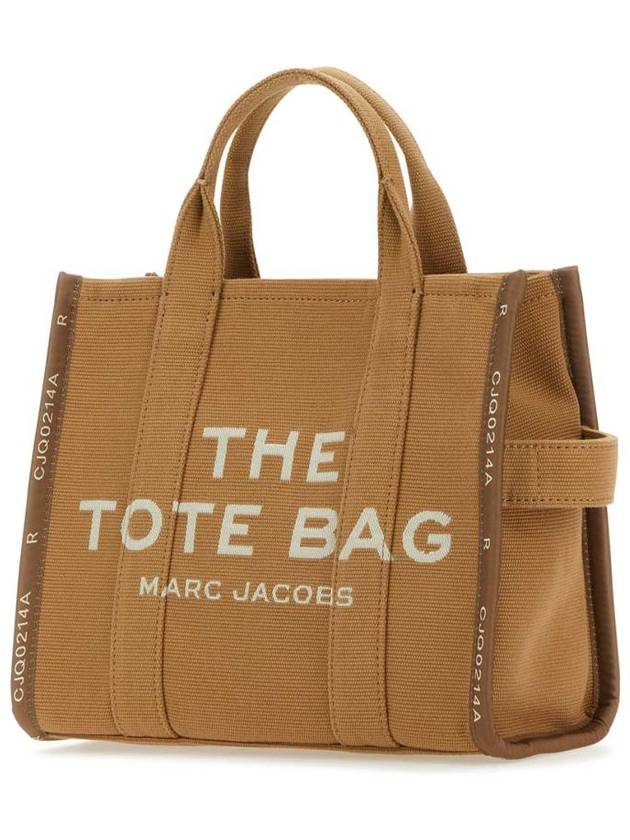 The Jacquard Medium Tote Bag Brown - MARC JACOBS - BALAAN 3