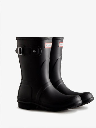 Original Matte Short Rain Boots Black - HUNTER - BALAAN 2