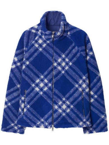 check print reversible jacket - BURBERRY - BALAAN 1