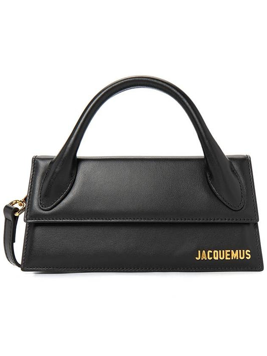 Le Chiquito Leather Tote Bag Black - JACQUEMUS - BALAAN 2