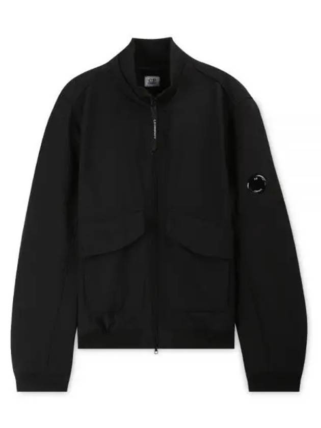 Shell-R Bomber Jacket Black - CP COMPANY - BALAAN 2