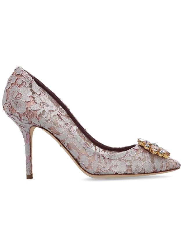 Bellucci Lace Pumps Heel Pink - DOLCE&GABBANA - BALAAN 2