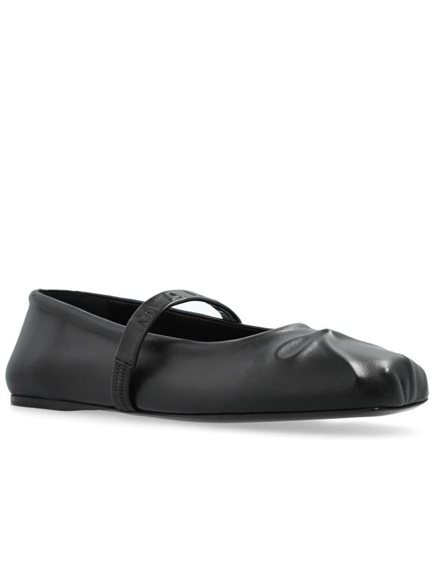 Marni Leather Ballet Flats, Women's, Black - MARNI - BALAAN 4