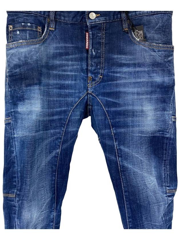 Clean Wash Tidy Biker Jeans Blue - DSQUARED2 - BALAAN 5