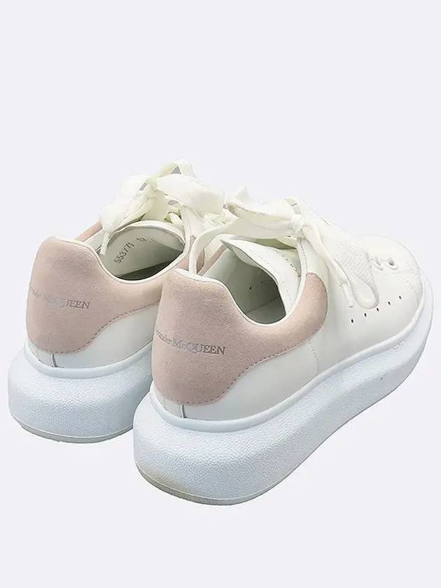 553770 White color leather oversole women s sneakers 37 - ALEXANDER MCQUEEN - BALAAN 4