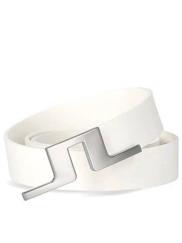 Women's Betsy Leather Belt White - J.LINDEBERG - BALAAN 2