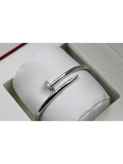 Just uncloux white gold diamond bracelet No 16 B6048716 - CARTIER - BALAAN 2