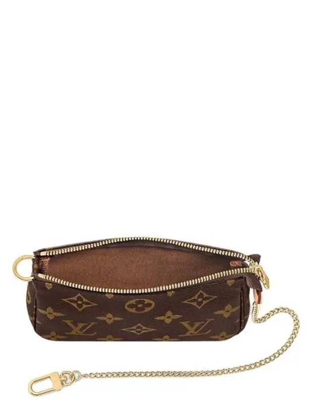 Monogram Mini Pochette Shoulder Bag Brown - LOUIS VUITTON - BALAAN 4