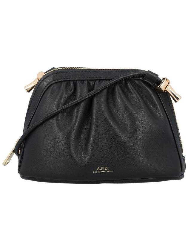 Ninon Small Drawstring Cross Bag Black - A.P.C. - BALAAN 1