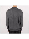 cardigan NM00501KT1093 H131 MEDIUM GRAY MELANGE - MAISON KITSUNE - BALAAN 5