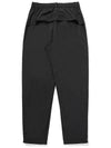 SIDE ZIP PANTS BLACK WOMAN - MALBON GOLF - BALAAN 2