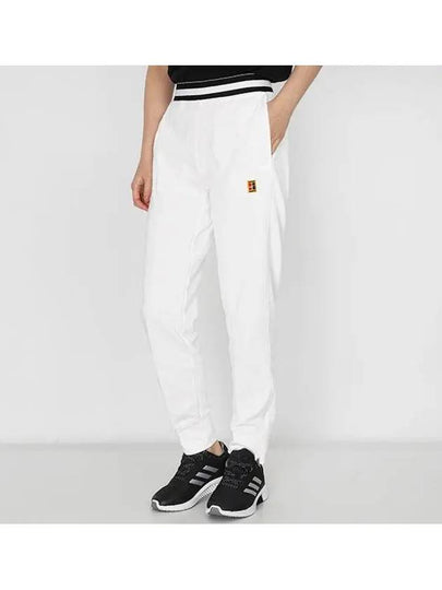 Court Dri Fit Heritage Tennis Track Pants White - NIKE - BALAAN 2