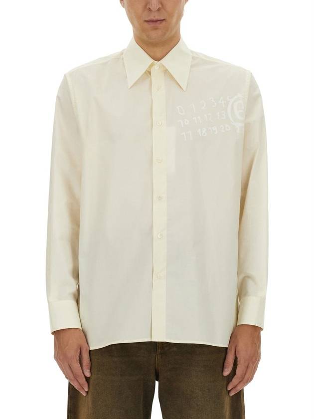 Mm6 Maison Margiela Poplin Shirt - MAISON MARGIELA - BALAAN 1