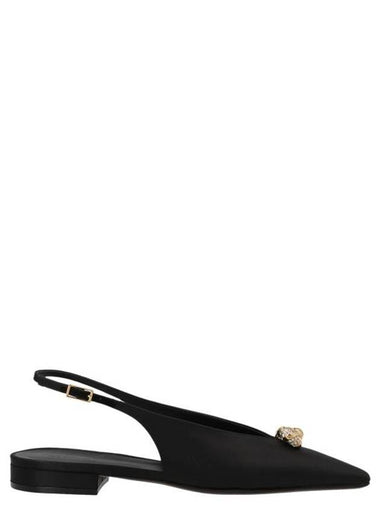 Mule Slippers FWBASS06RASOP2310 Black - LANVIN - BALAAN 1