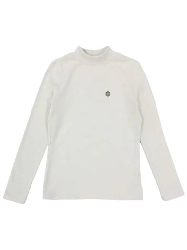 Heated double brushed stretch functional top IVORY - MONBIRDIE GOLF - BALAAN 1