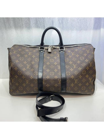 Makassar Bandoulier Keepall 45 Travel Bag - LOUIS VUITTON - BALAAN 1