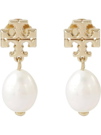 Kira Pearl Drop Earrings Gold - TORY BURCH - BALAAN 2