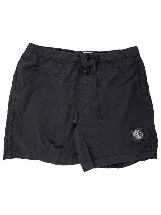 Swimming Nylon Trunk Shorts Black - STONE ISLAND - BALAAN 2