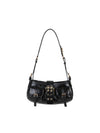 Women's Shoulder Bag DOUBLE B BLACK - PLAYNOMORE - BALAAN 1