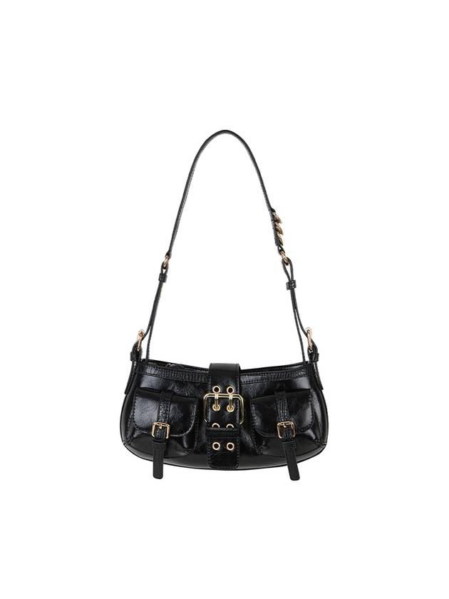 Women's Double B Shoulder Bag Black - PLAYNOMORE - BALAAN 2