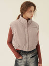 Women's Crack Padding Vest Gray - GOCORI - BALAAN 2