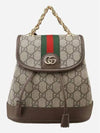 Ophidia GG Backpack Beige Ebony - GUCCI - BALAAN 2