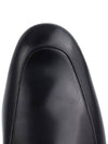 Prince Town Fur Leather Bloafers Black - GUCCI - BALAAN 8