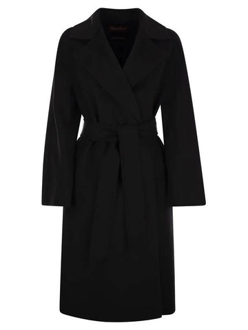 Class Wool Cashmere Single Coat Black - MAX MARA - BALAAN 1